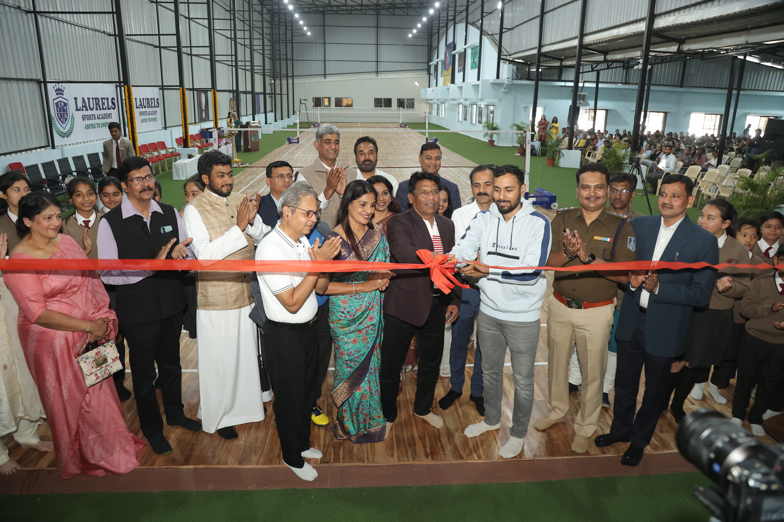 Shuttling to Success: The Grand Inauguration of the Badminton Academy at Laurels School International